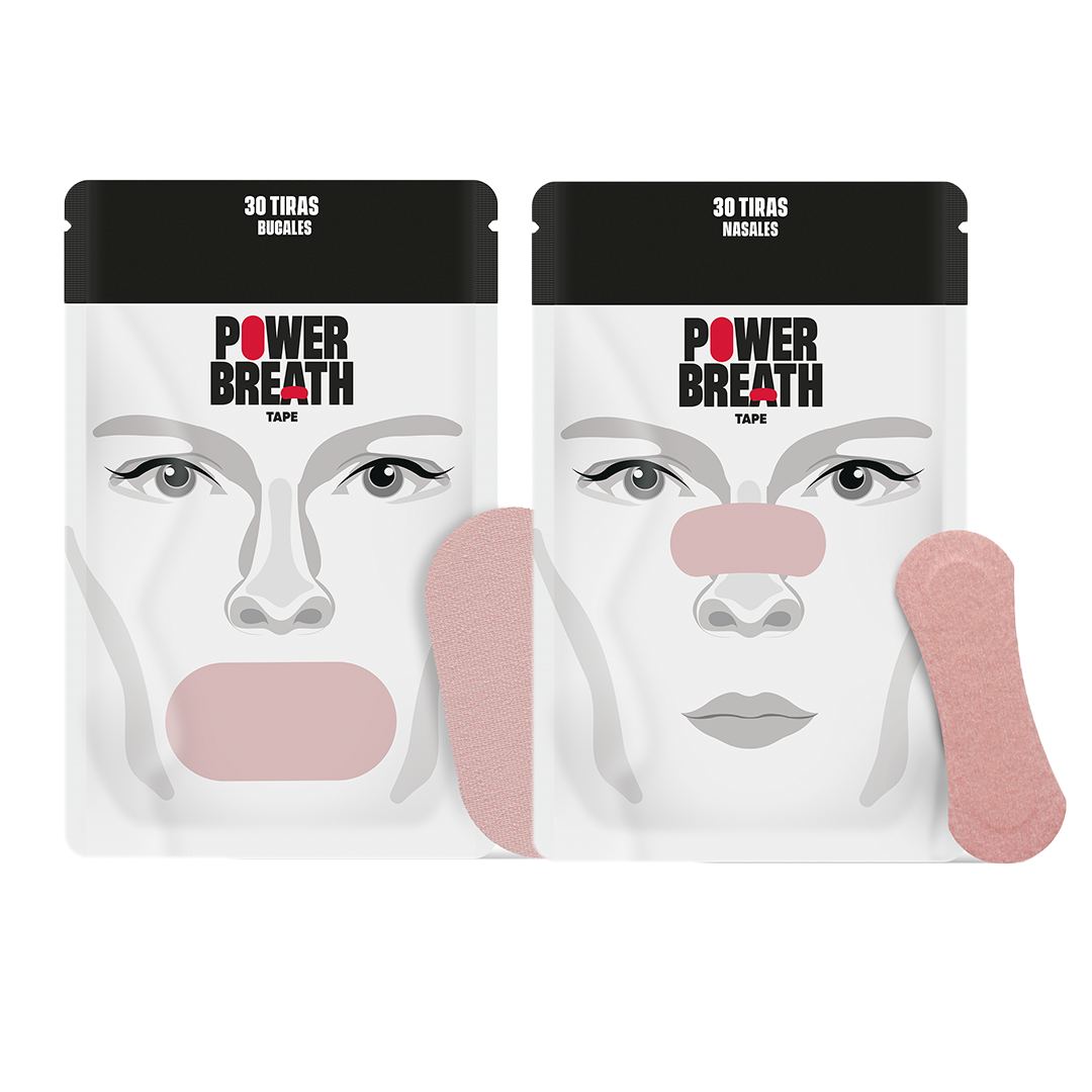 Tira Nasal + Tira Bucal en Rosado
